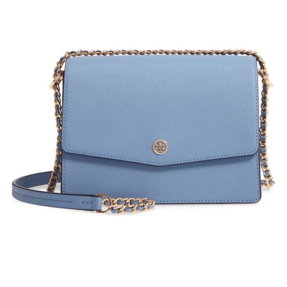 NWT Authentic Luxury RARE Classic Tory Burch Robinson Bag - Picture 7 of 16